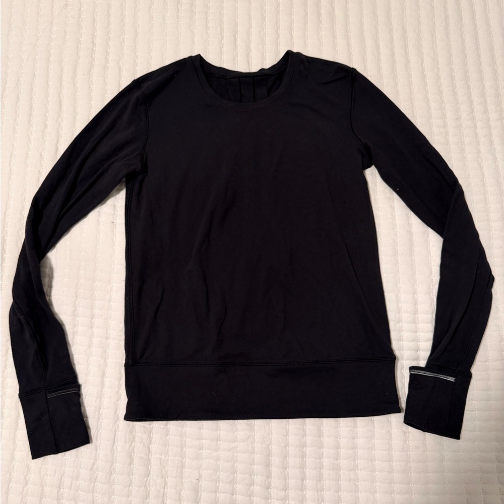 lululemon athletica Black Long Sleeve Tee